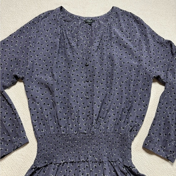 Rails‎ Jasmine Midnight Stars Grey Print Mini Dress M - Picture 3 of 9